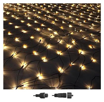 100 Λαμπάκια LED Δίχτυ 3μ. x 80εκ. Θερμό Λευκό - XMASfest