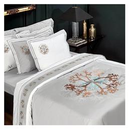 Παπλωματοθήκη Υπέρδιπλη Σετ 230x250 Coral Cream 19V69