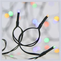 20 Λαμπάκια LED 1.9μ. Πολύχρωμα Μπαταρίας σε Σειρά - Eurolamp