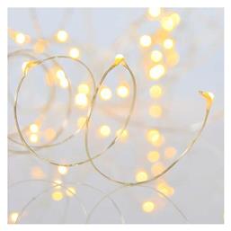 200 Λαμπάκια LED 19.9μ. Θερμό Λευκό σε Σειρά - Eurolamp