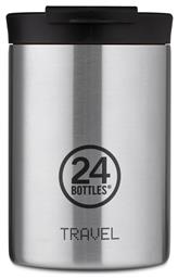 Travel Tumbler 350ml Ασημί 24Bottles