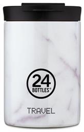 Travel Tumbler 350ml Λευκό 24Bottles