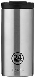 Travel Tumbler 600ml Ασημί 24Bottles