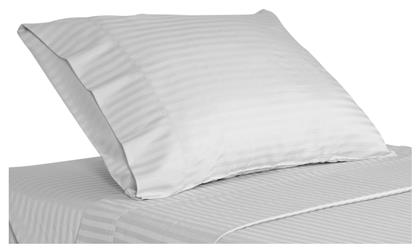 .gr Παπλωματοθήκη Ξενοδοχείου Polycotton Ριγέ 270x250εκ. 24home