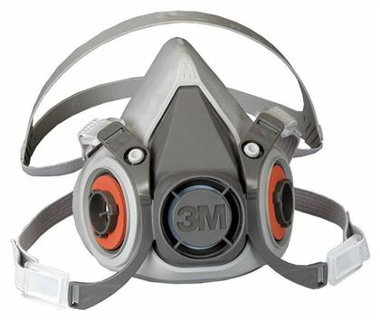 Μάσκα Μισού Προσώπου χωρίς Φίλτρα Γκρι 3M