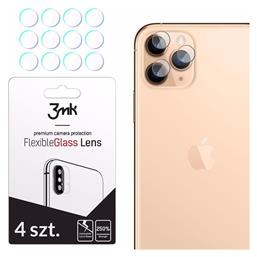 FlexibleGlass Lens 4τμχ Προστασία Κάμερας Tempered Glass για το iPhone 11 Pro / 11 Pro Max 3MK
