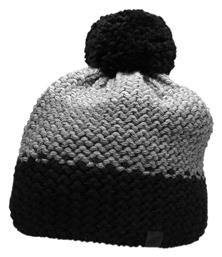 Beanie Ανδρικός Σκούφος Πλεκτός σε Γκρι χρώμα 4F