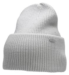 Beanie Ανδρικός Σκούφος σε Γκρι χρώμα 4F