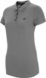 4F Γυναικεία Polo Μπλούζα σε Γκρι χρώμα από το MybrandShoes