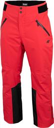 4F H4Z22-SPMN006-61S Ανδρικό Παντελόνι Σκι & Snowboard Κόκκινο από το Modivo