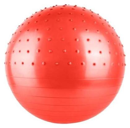 5413 Μπάλα Pilates 75cm σε Κόκκινο Χρώμα - Aria Trade