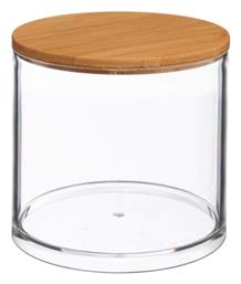Βάζο Γενικής Χρήσης με Καπάκι Γυάλινο Διάφανο 9.7x9.7x9.6cm 5Five