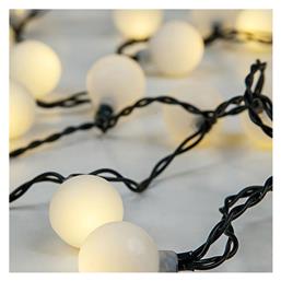 80 Λαμπάκια LED 6.3μ. Θερμό Λευκό σε Σειρά 1τμχ Eurolamp