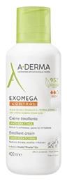 A-Derma Exomega Control Emollient Cream 400ml - A Derma