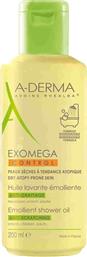 A-Derma Exomega Control Emollient Shower Oil Anti-Scratching 200ml