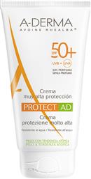 A-Derma Protect AD Cream Αντηλιακή Κρέμα για το Σώμα SPF50 150ml