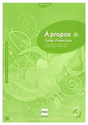 A PROPOS A1 CAHIER (+ CD) - Edilingua