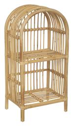 A-S Rattan Βιβλιοθήκη Δαπέδου Ξύλινη Καφέ 38x28x76cm - Spitishop
