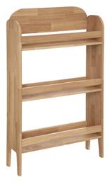 A-S Βιβλιοθήκη Δαπέδου Ξύλινη Μπεζ 58.5x18.5x100cm - Atmosphera