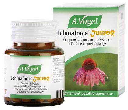 A.Vogel Echinaforce Junior Εχινάκεια 120 μασώμενες ταμπλέτες Πορτοκάλι - A Vogel