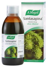 A.Vogel Santasapina Σιρόπι για Παιδιά για Ξηρό Βήχα χωρίς Γλουτένη 100ml - A Vogel