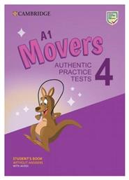 A1 Movers 4 Student's Book Without Answers With Audio Authentic Practice Tests - Cambridge University