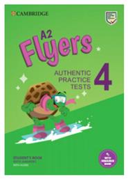 A2 Flyers 4 Student's Book Without Answers With Audio Authentic Practice Tests - Cambridge University