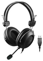 HU-35 Over Ear Multimedia Ακουστικά με μικροφωνο και σύνδεση USB-A A4Tech