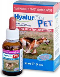 Abc Kinitron HyalurOn Pet Πόσιμο Διάλυμα Υαλουρονικού Οξέος 30ml