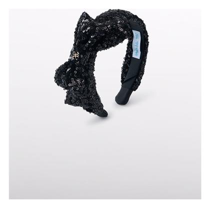 Παιδική Στέκα Μαλλιών με Φιόγκο Μαύρη Abel & Lula