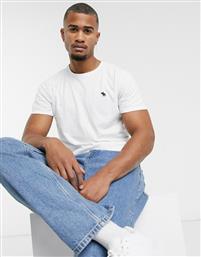 Abercrombie & Fitch Ανδρικό T-shirt Λευκό Μονόχρωμο από το Asos