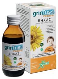 Grintuss Sirop Bambini Σιρόπι για Παιδιά για Ξηρό και Παραγωγικό Βήχα χωρίς Γλουτένη 180ml Aboca
