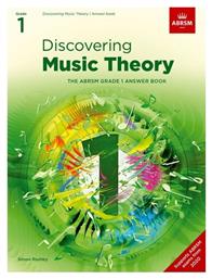 Discovering Music Theory Answer Book Βιβλίο Θεωρίας Grade 1 ABRSM