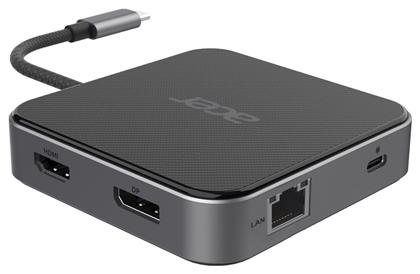 USB-C Docking Station με HDMI/DisplayPort 4K PD Ethernet (HP.DSCAB.013) Acer