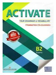 Activate Your Grammar & Vocabulary B2 Greek Edition Student's Book With Key - Hamilton House