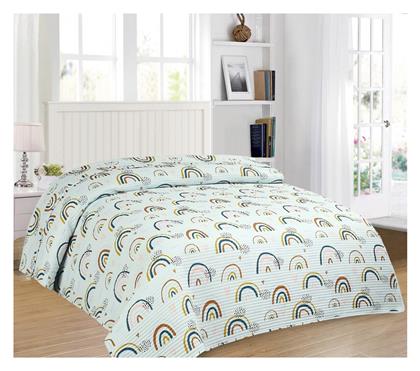 Παιδικό Κουβερλί Μονό 6020 Πράσινο 220x160εκ. Adam Home