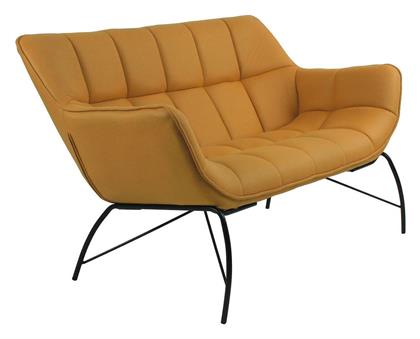 Adams Διθέσιος Καναπές Κίτρινος 130x83εκ. Woodwell