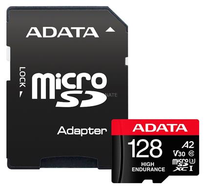 High Endurance microSDXC 128GB Class 10 U3 V30 A2 UHS-I Adata