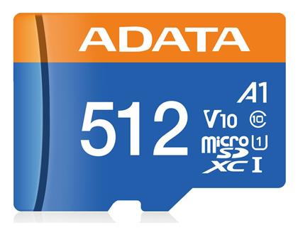 Premier microSDXC 512GB Class 10 U1 V10 A1 UHS-I Adata