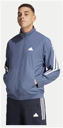 adidas 3-stripes Ανδρική Ζακέτα Fleece Μπλε - Adidas