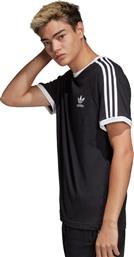 Adidas 3-Stripes Ανδρικό T-shirt Μαύρο με Λογότυπο από το Delikaris-sport