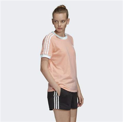 Adidas 3-Stripes Αθλητικό Γυναικείο T-shirt Chalk Coral από το HallofBrands