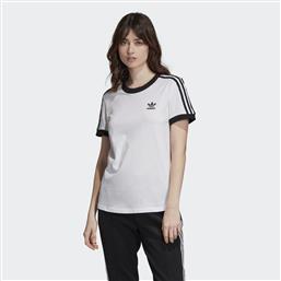 Adidas 3 Stripes Γυναικείο Αθλητικό T-shirt Λευκό από το Cosmos Sport