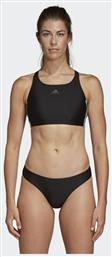 Adidas 3 Stripes Αθλητικό Set Bikini Μπουστάκι Μαύρο από το Cosmossport
