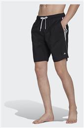 adidas 3-Stripes CLX Ανδρικό Μαγιό Βερμούδα Μαύρη - Adidas