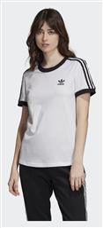 Adidas 3 Stripes Γυναικείο Αθλητικό T-shirt Λευκό από το Notos