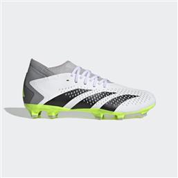 Adidas Predator Accuracy.3 FG Χαμηλά Ποδοσφαιρικά Παπούτσια με Τάπες Λευκά από το Spartoo