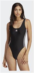 adidas Adicolor Αθλητικό Ολόσωμο Μαγιό Μαύρο - Adidas