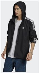 Adicolor Classics 3-Stripes Ανδρικό Μπουφάν για Άνοιξη Μαύρο Adidas