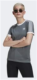 Adicolor Classics 3-Stripes Αθλητικό Γυναικείο T-shirt Blue Oxide Adidas